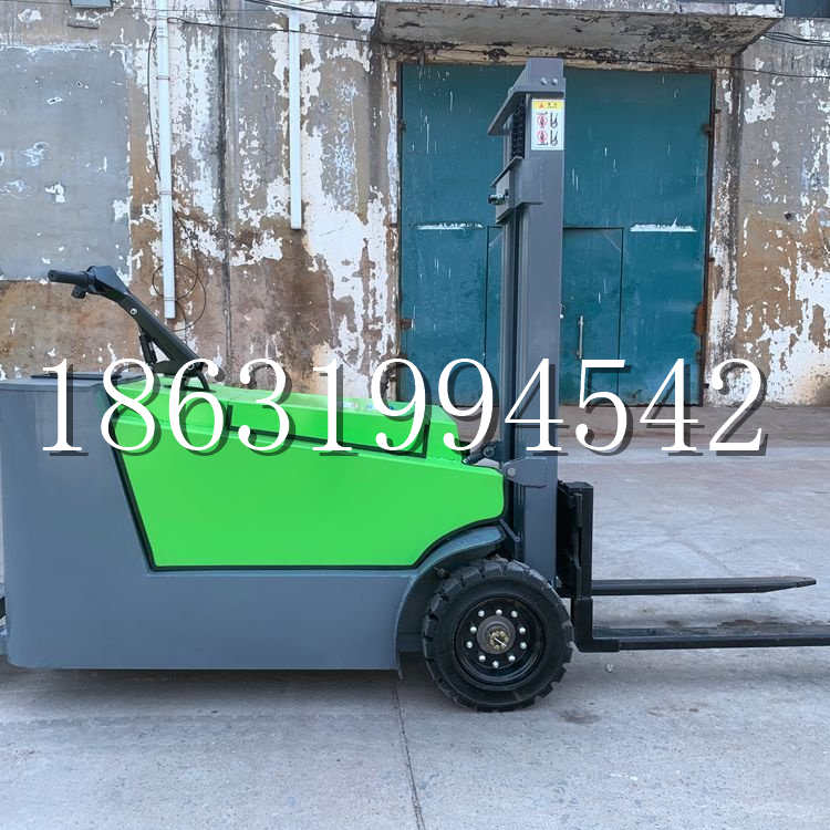 兖州区小型电动叉车1吨2吨步行站驾式电瓶堆高充电装卸车液压升降车铲车